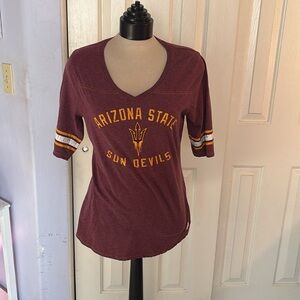 arizona state university 3/4 sleeve shirt size XL